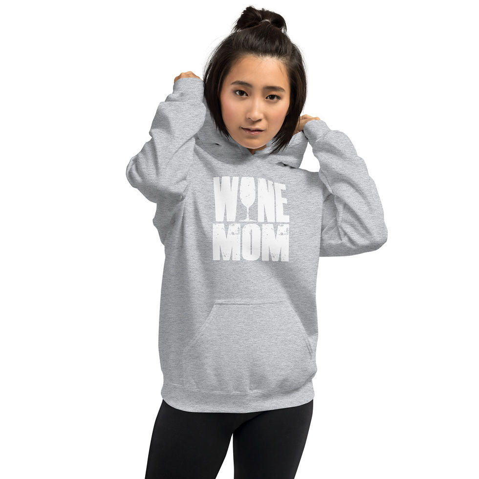 Thumbnail: funny pull over sweatshirt wine lover wine dad glass of wine classy hoodie
