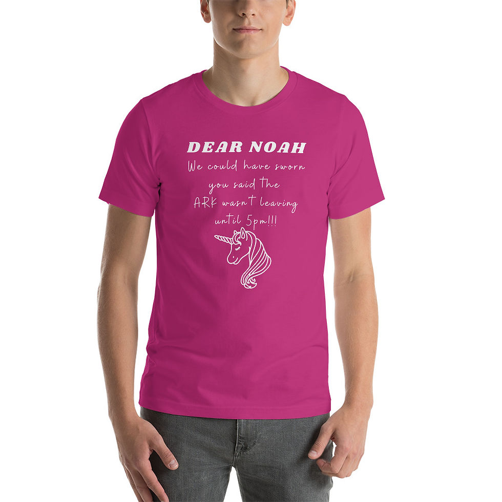 Thumbnail: Ultra-Soft Unisex T-Shirt - Dear Noah