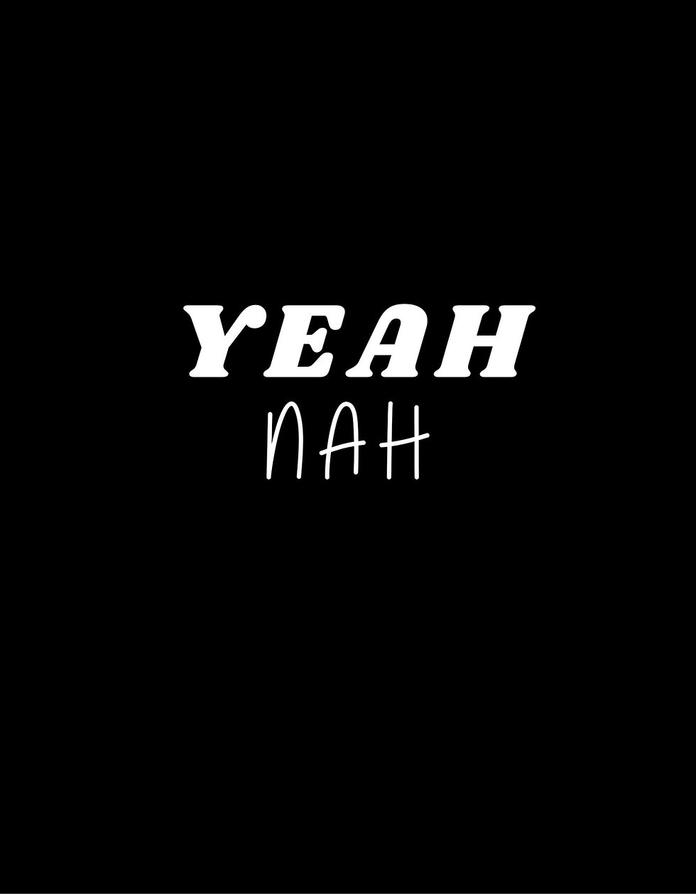 Unisex Tank Top - Yeah Nah