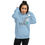 Thumbnail: funny cute hoodie sweatshirt pullover womens mens cape showing medical field nurse doctor hospital medic EMT