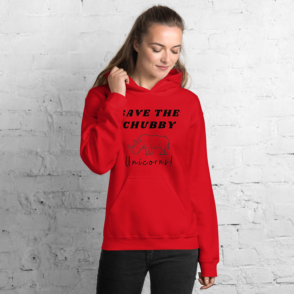 Thumbnail: Premium Super Soft Unisex Hoodie - Save The Chubby