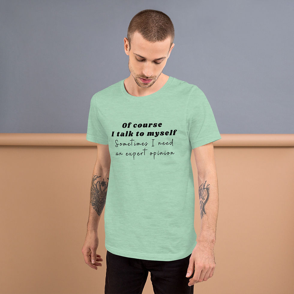 Thumbnail: New Best Selling Funny T-Shirt-  Of Course I Talk To Myself