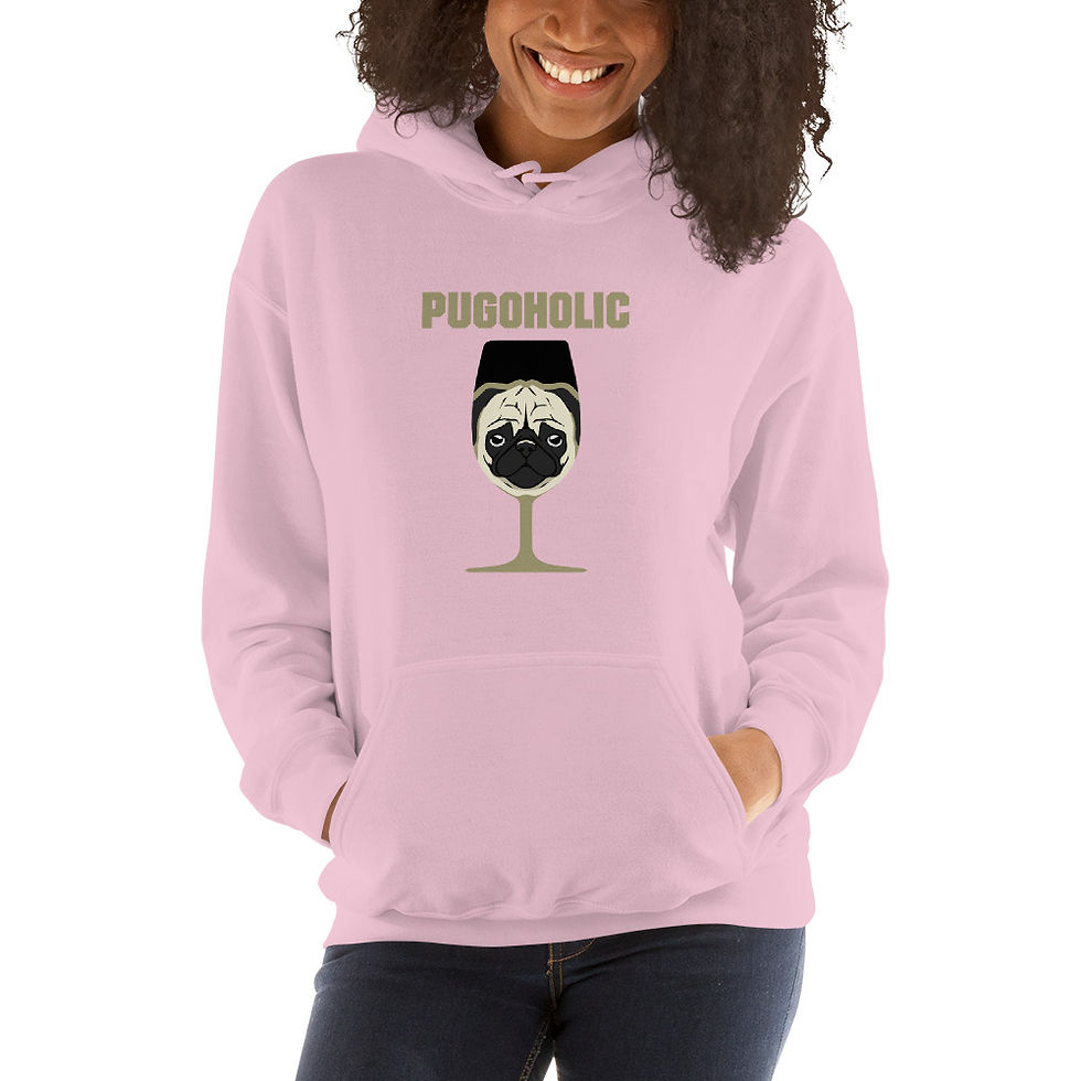 Thumbnail: New Best Selling Funny Hoodies  - Pugoholic Sweatshirt