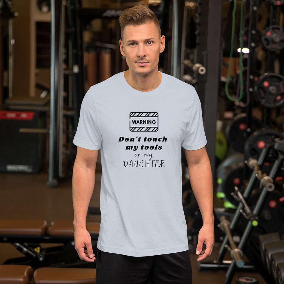 Thumbnail: Ultra-Soft Unisex T-Shirt - Dont Touch My Tools or My Daughter