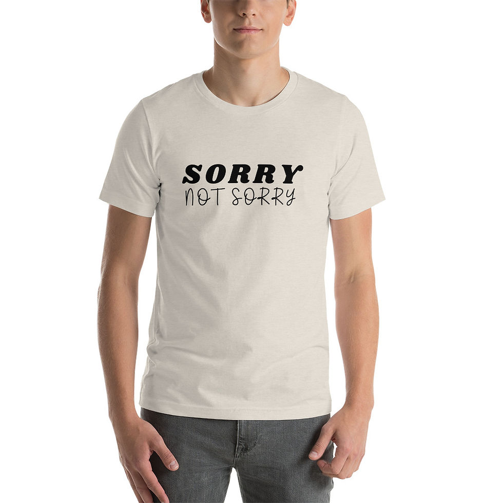 Thumbnail: New Best Selling Funny T-Shirt - Sorry Not Sorry