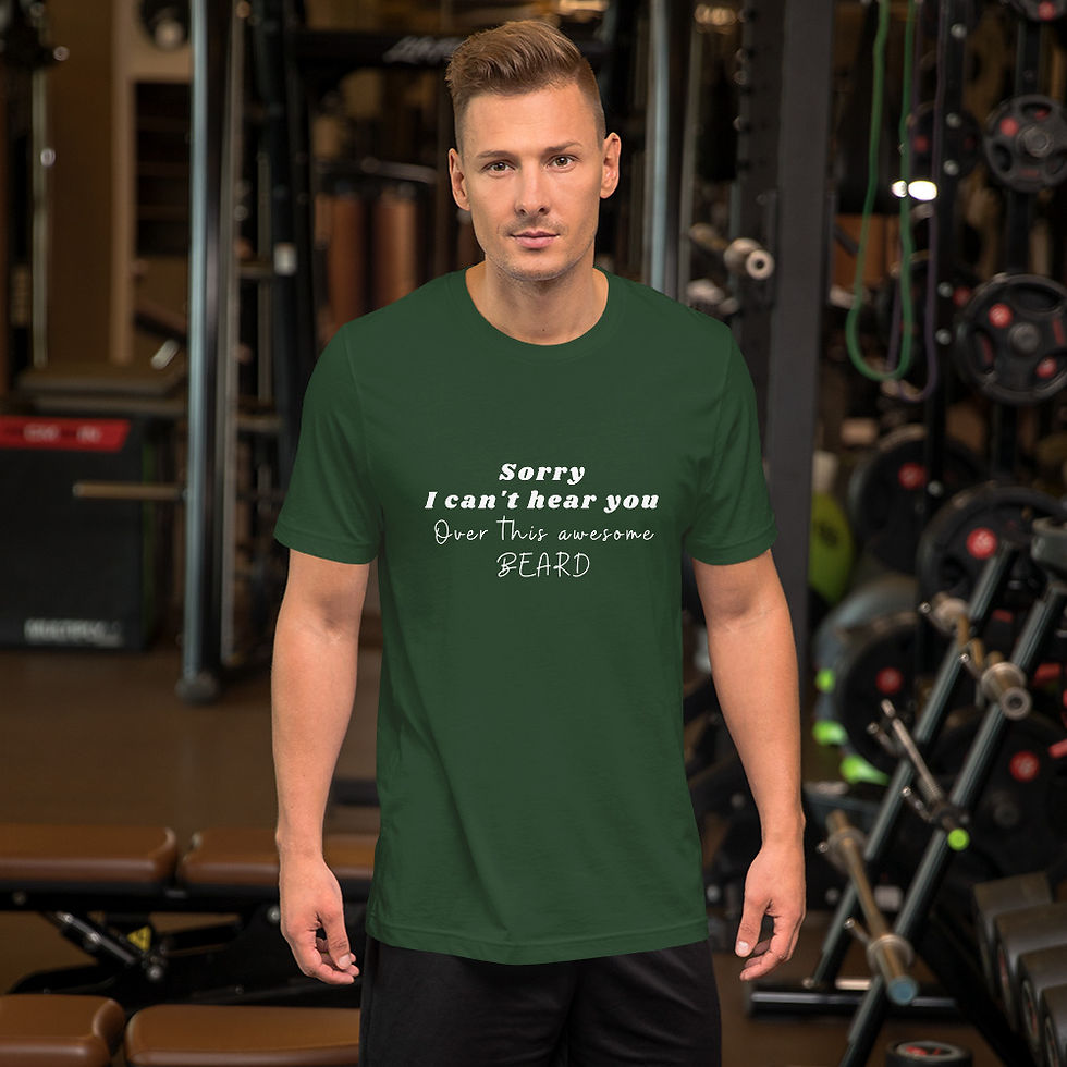 Thumbnail: Ultra-Soft Unisex T-Shirt - Sorry I Can't Hear You