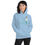 Thumbnail: funny cute hoodie sweatshirt pullover womens mens cape showing medical field nurse doctor hospital medic EMT