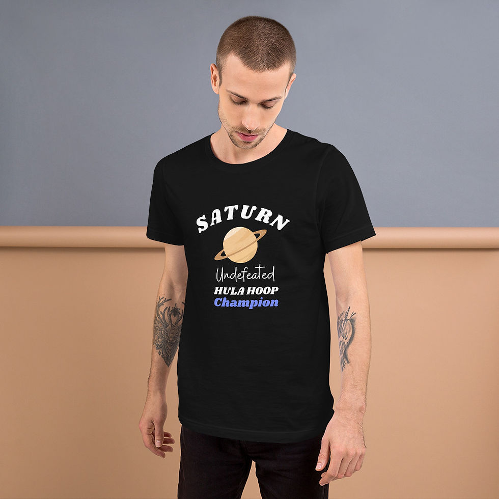 Thumbnail: Ultra-Soft Unisex T-Shirt - Saturn Undefeated