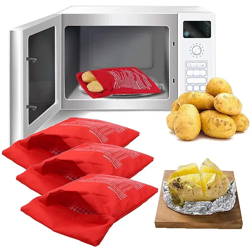 Reusable Microwave Potato Cooker Bag