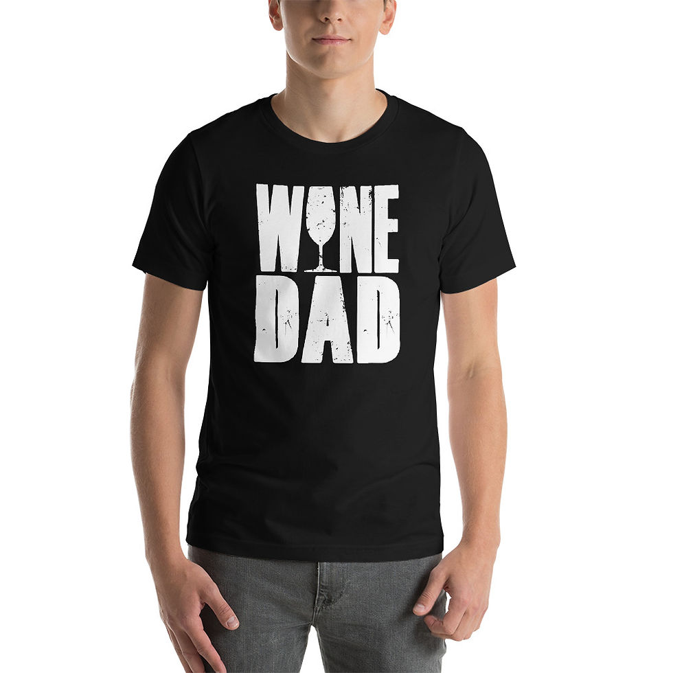 Ultra-Soft T-Shirt - Wine Dad