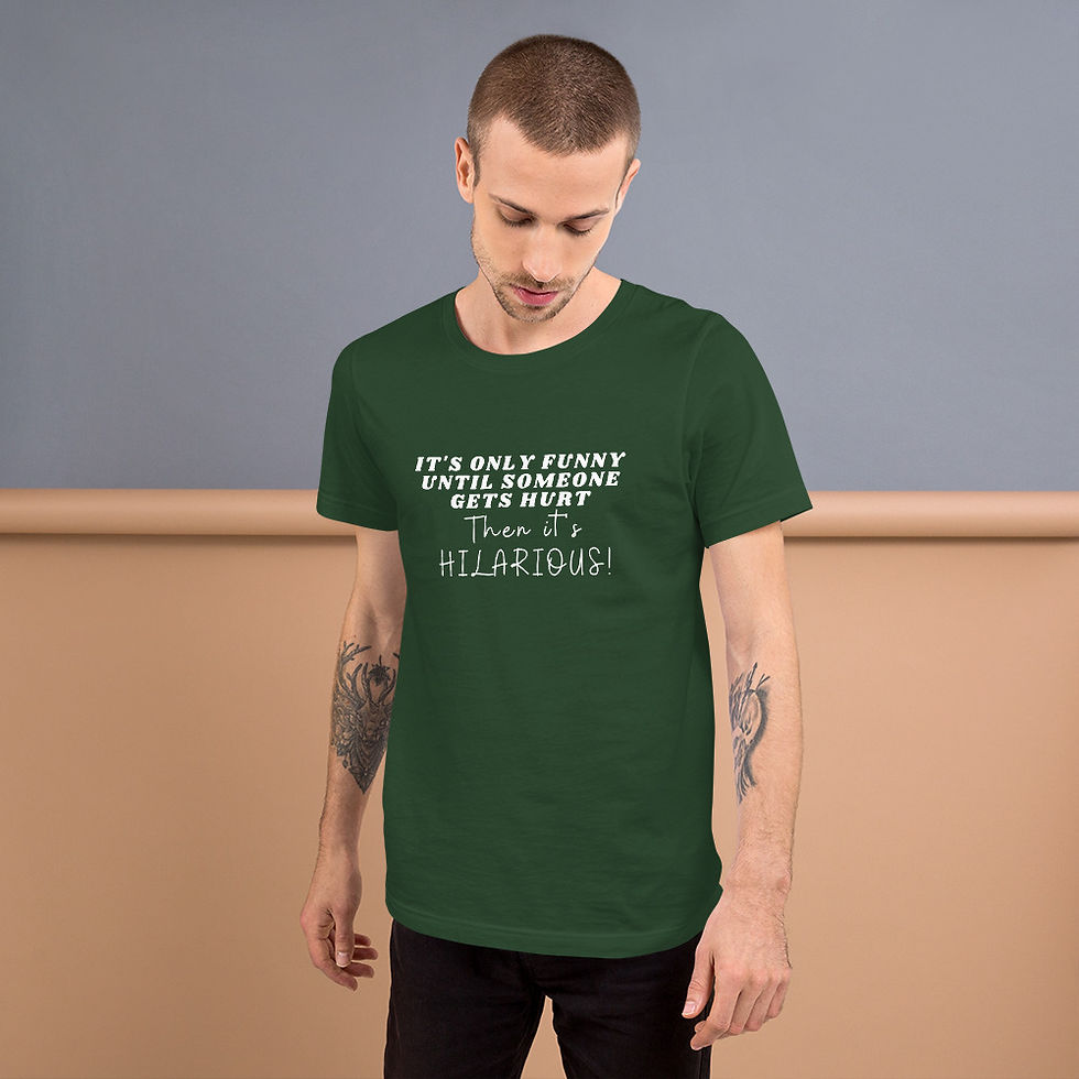 Thumbnail: Ultra-Soft Unisex T-Shirt - Then It's Hilarious