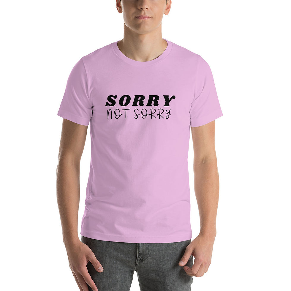 Thumbnail: New Best Selling Funny T-Shirt - Sorry Not Sorry