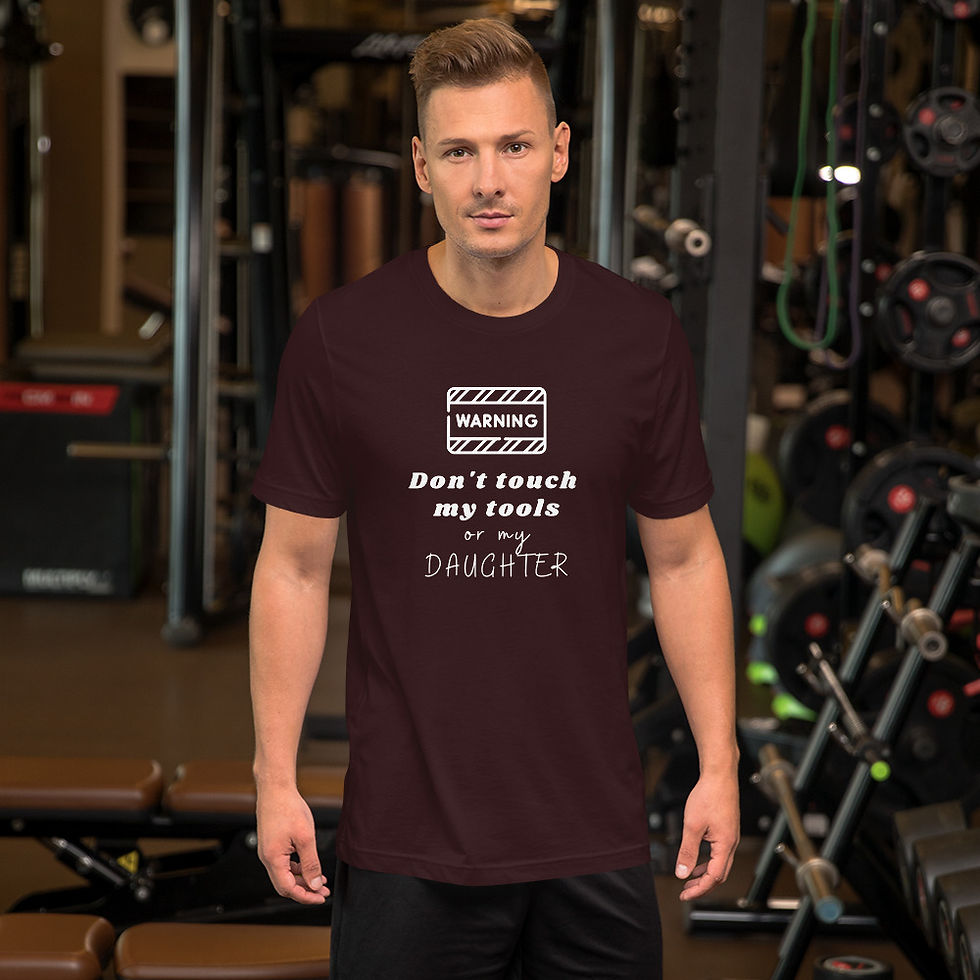 Thumbnail: Ultra-Soft Unisex T-Shirt - Don't Touch My Tool Or My Daughter