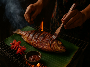 Ikan Sumpit Panggang