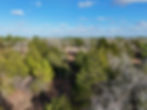Ariel view of Acreage lot for sale in Bastrop County