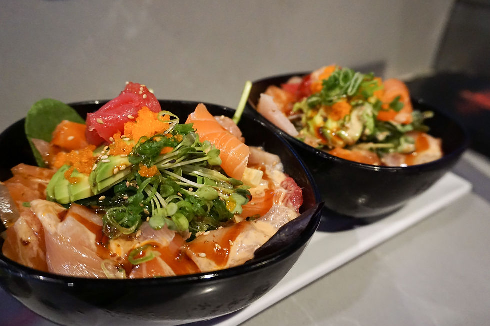 Arranged Food and Objects