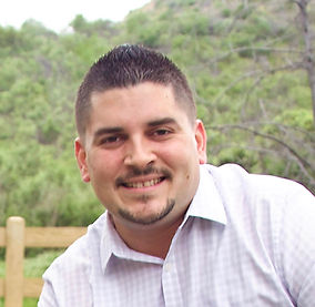 Man with Wooden Background