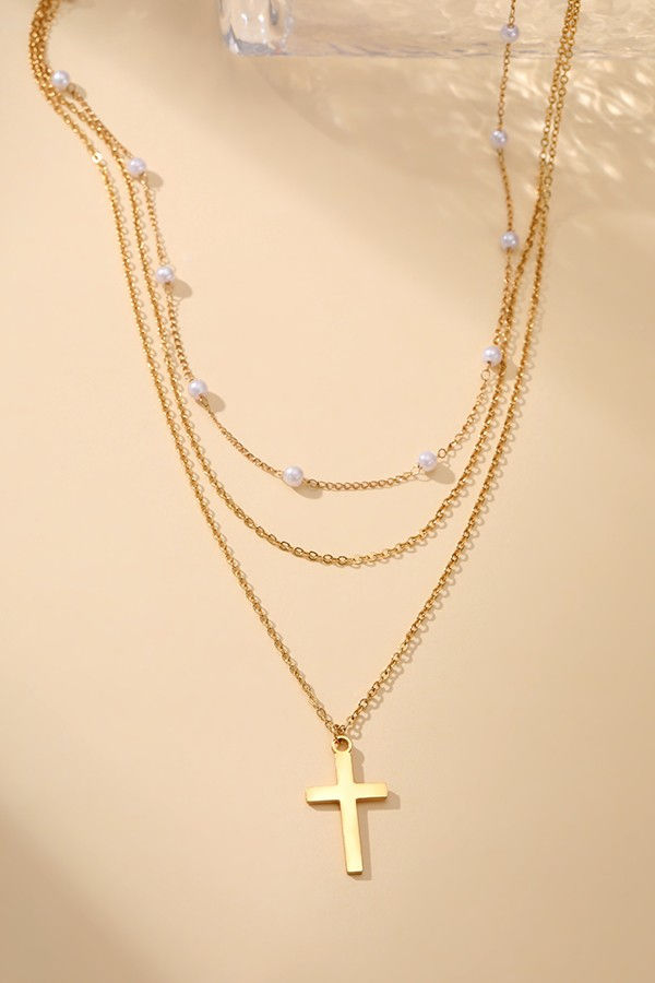 Cross My Heart Necklace