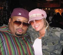 With Music Producer Jazze Pha in 2006
