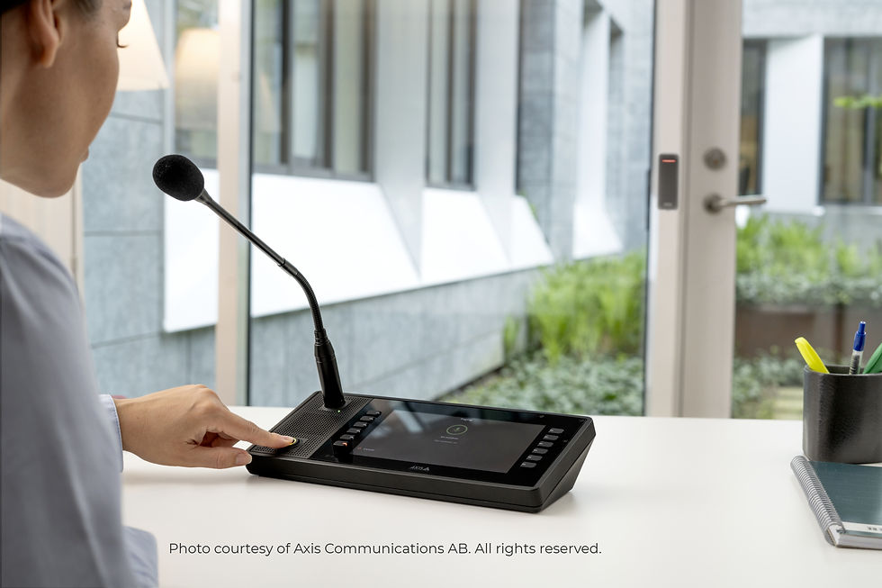 Network audio system and audio video solutions enable quick communication