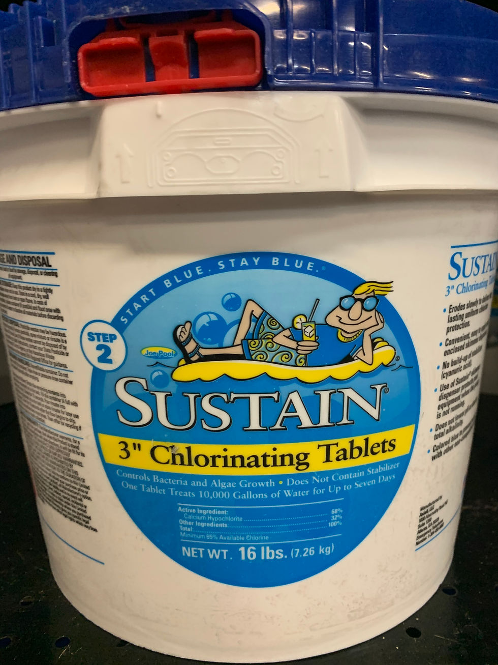 Thumbnail: Sustain Chlorinating 3" Tablets
