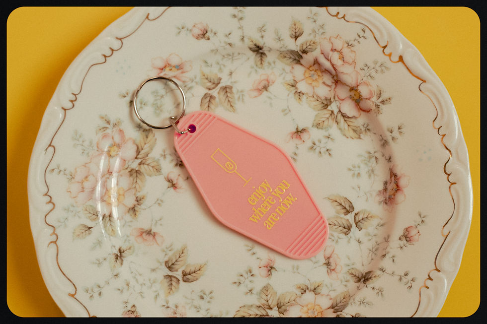 Thumbnail: Mimosa Moment Keeper Keychain