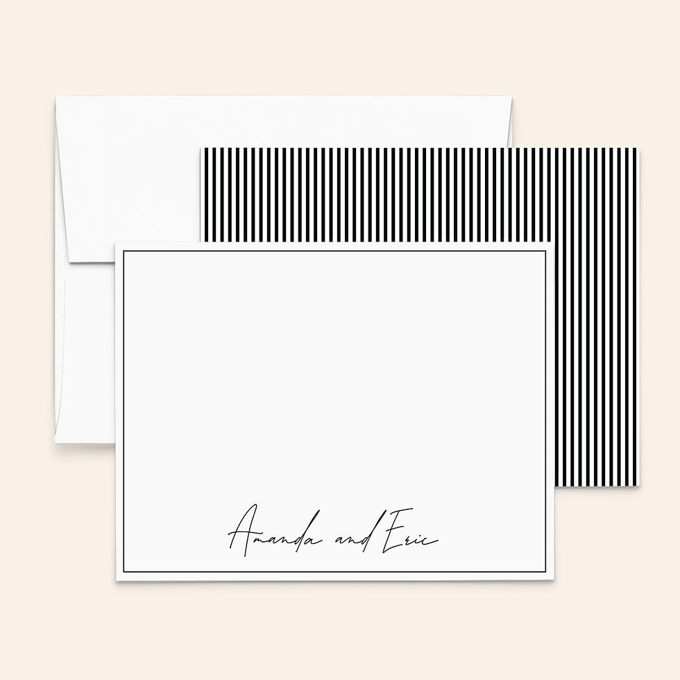 Thumbnail: Simple Stripe ▪ Black and White