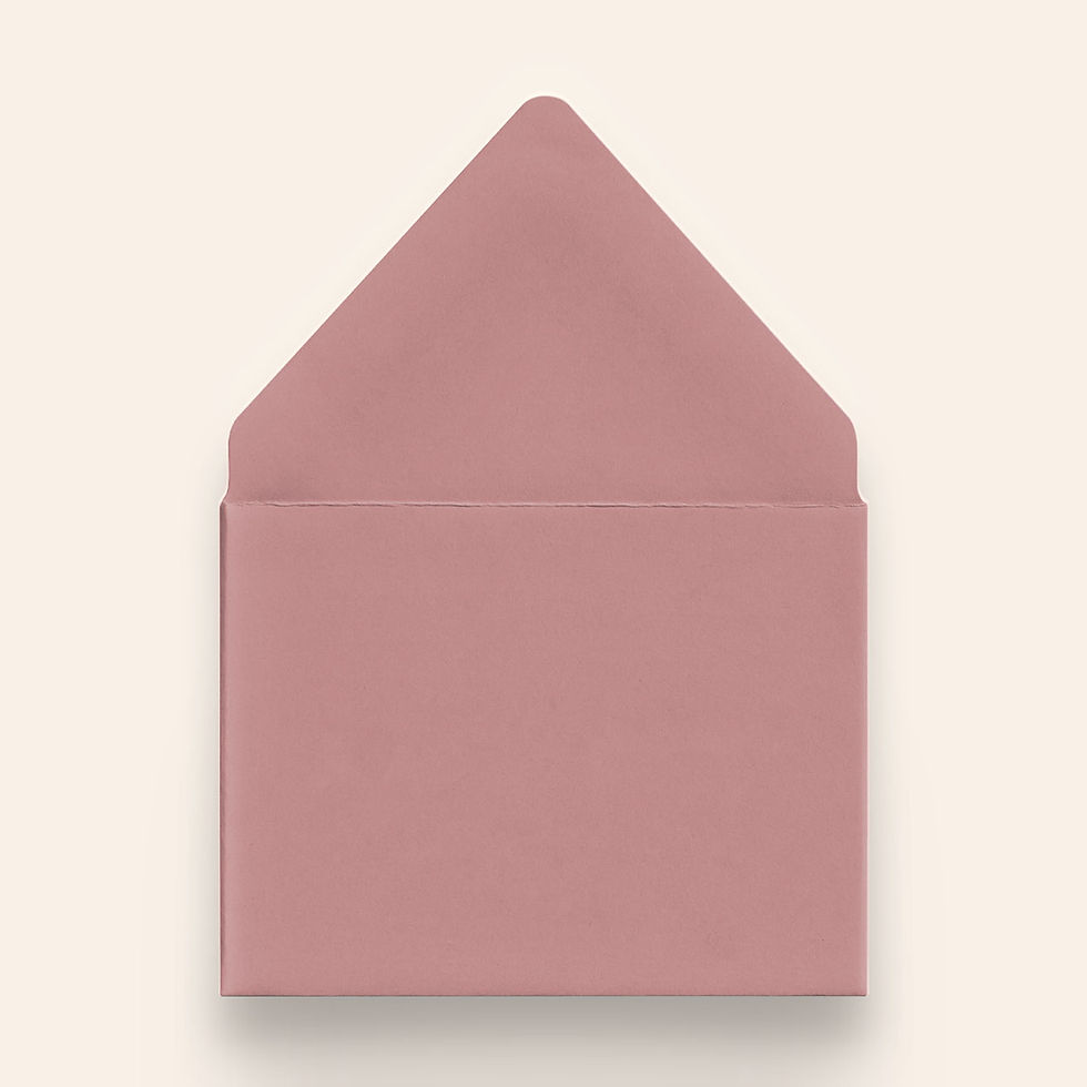 Thumbnail: Colored Envelope -Dusty Rose