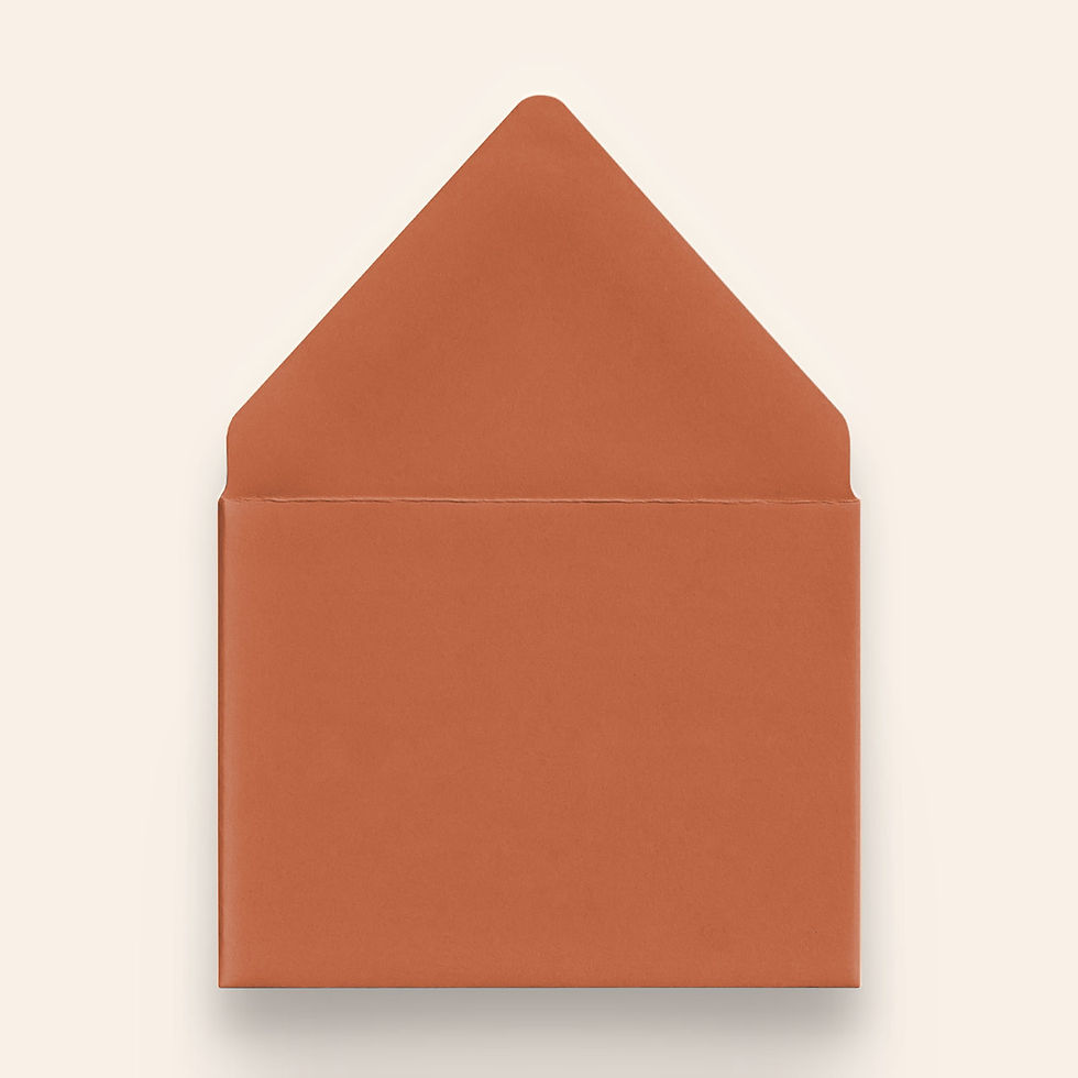 Thumbnail: Colored Envelope - Rust