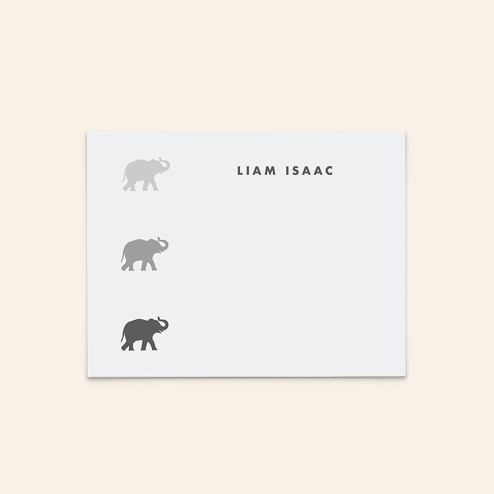 Thumbnail: Three Side Elephants ▪ Grey