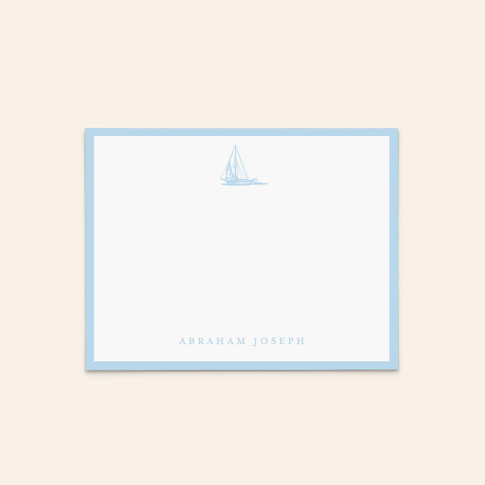 Thumbnail: Vintage Sailboats • Blue