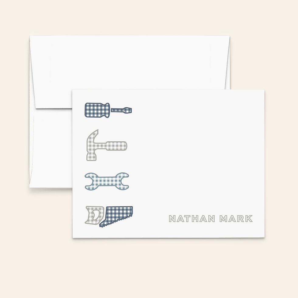 Thumbnail: Gingham Tools ▪ Grey