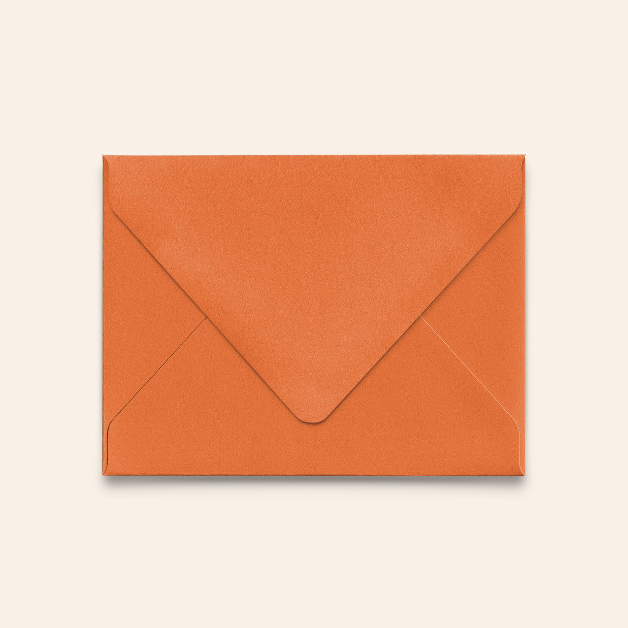 Colored Envelope - Mandarin Orange