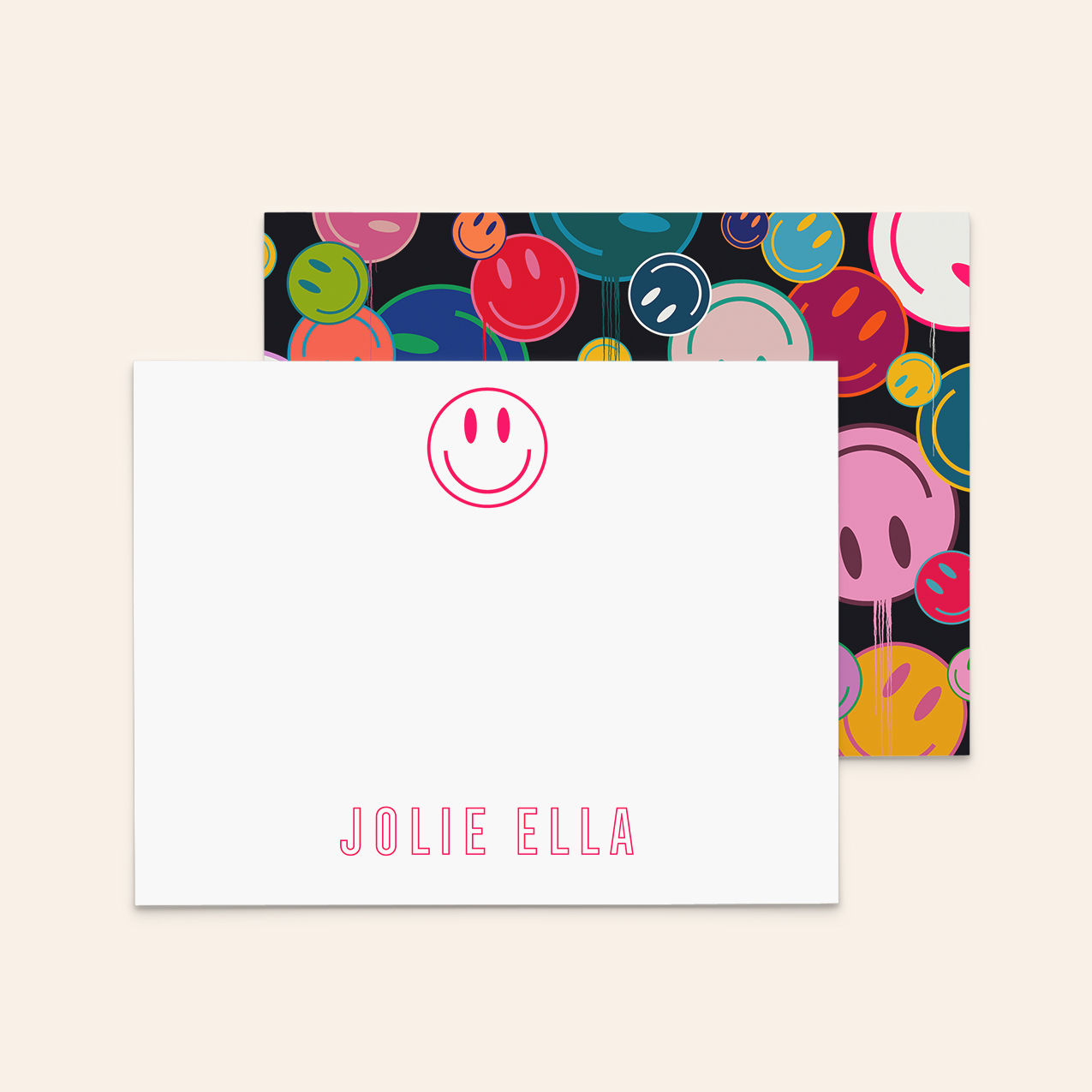 Smiley Drips • Rainbow