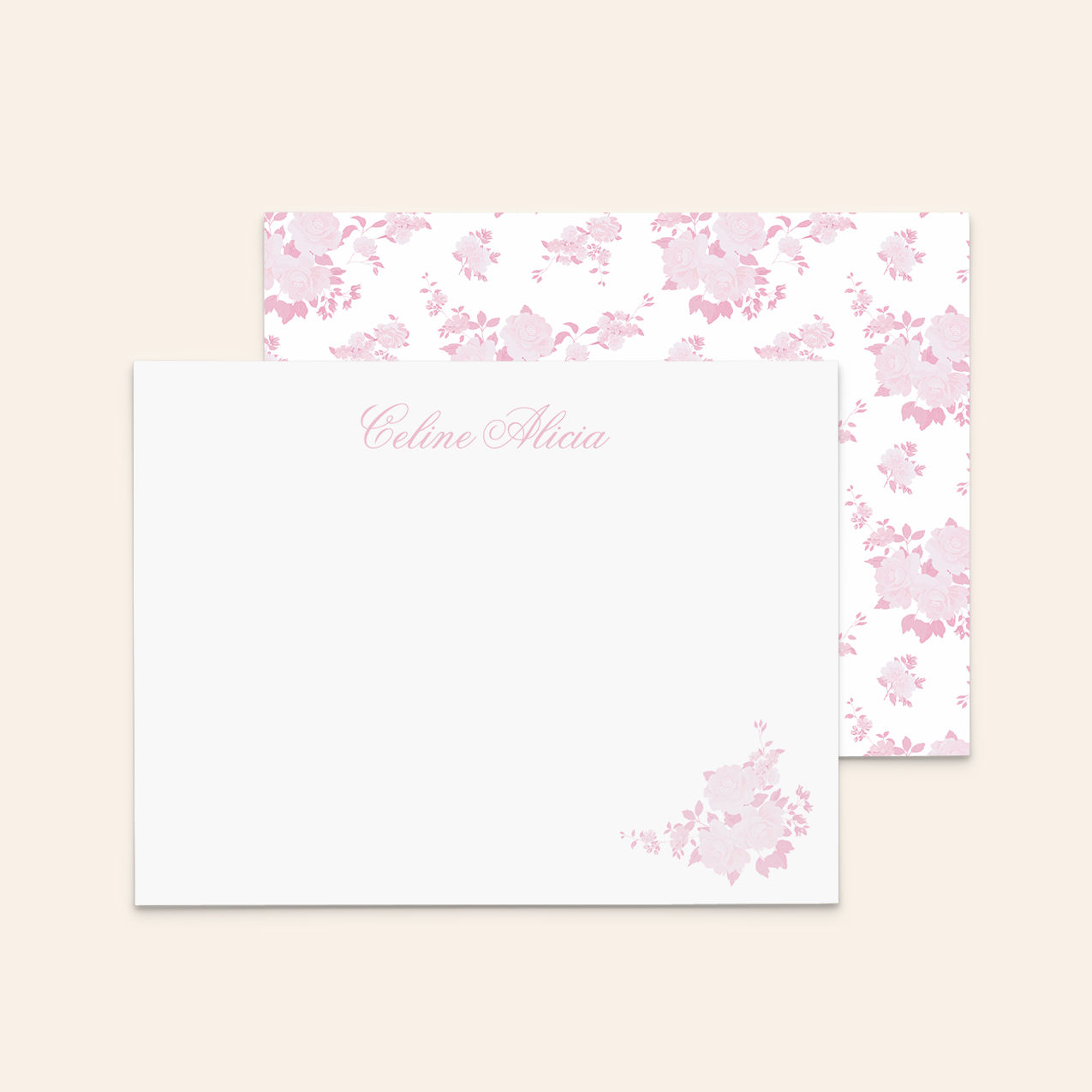 French Country Florals Pink