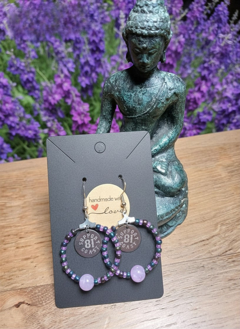 Thumbnail: Beaded earrings