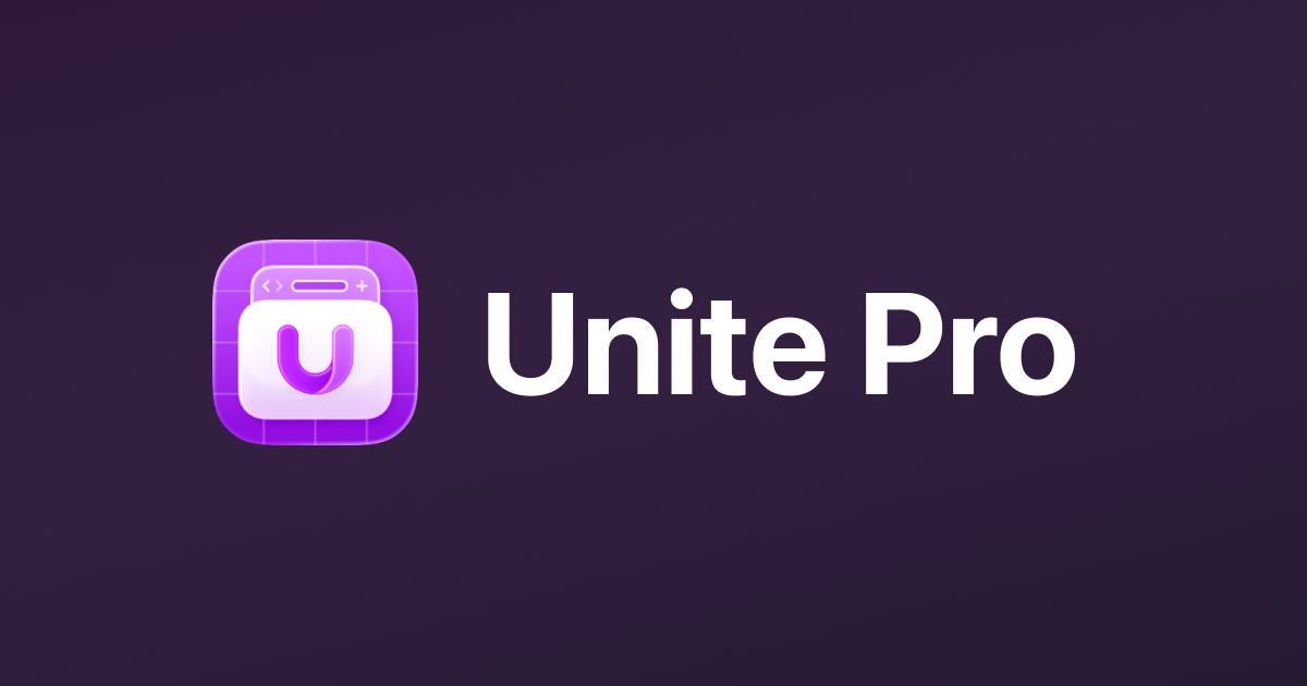 Unite Pro for macOS