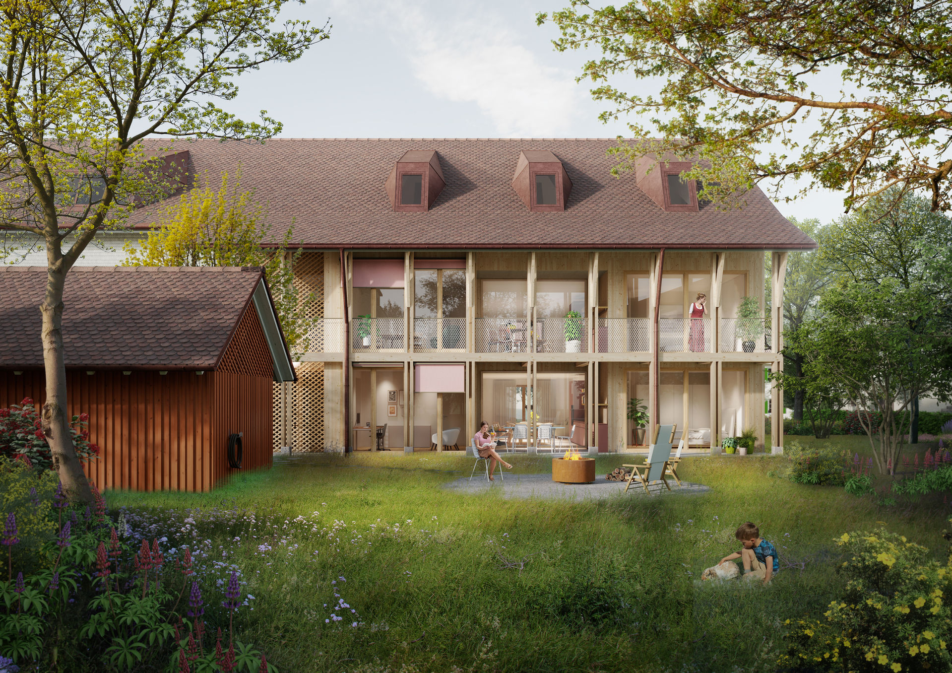 Tom Munz Architekt
Ersatzneubau Raiffeisenbank
Niederbüren