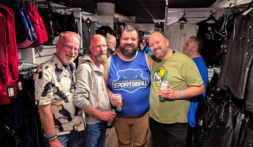 OBW26 - Kick-off at the fetish store - by PÄl Gauslaa Sivertzen