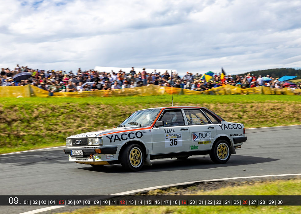 Miniaturbild: Audi Quattro Rallye Kalender  2027 - A3