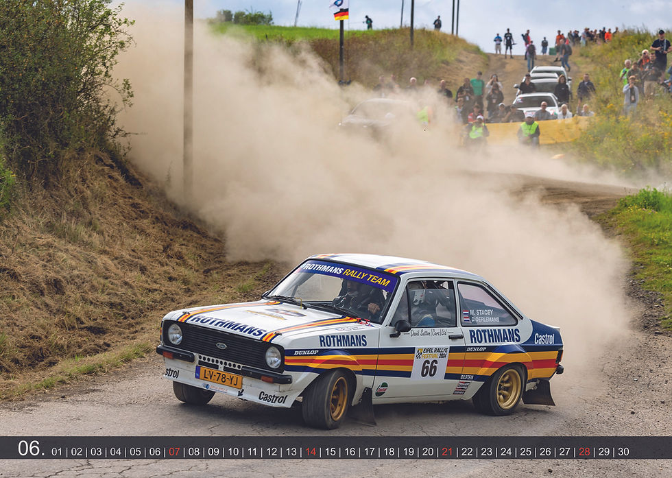 Miniaturbild: Ford Escort Rallye Kalender 2026