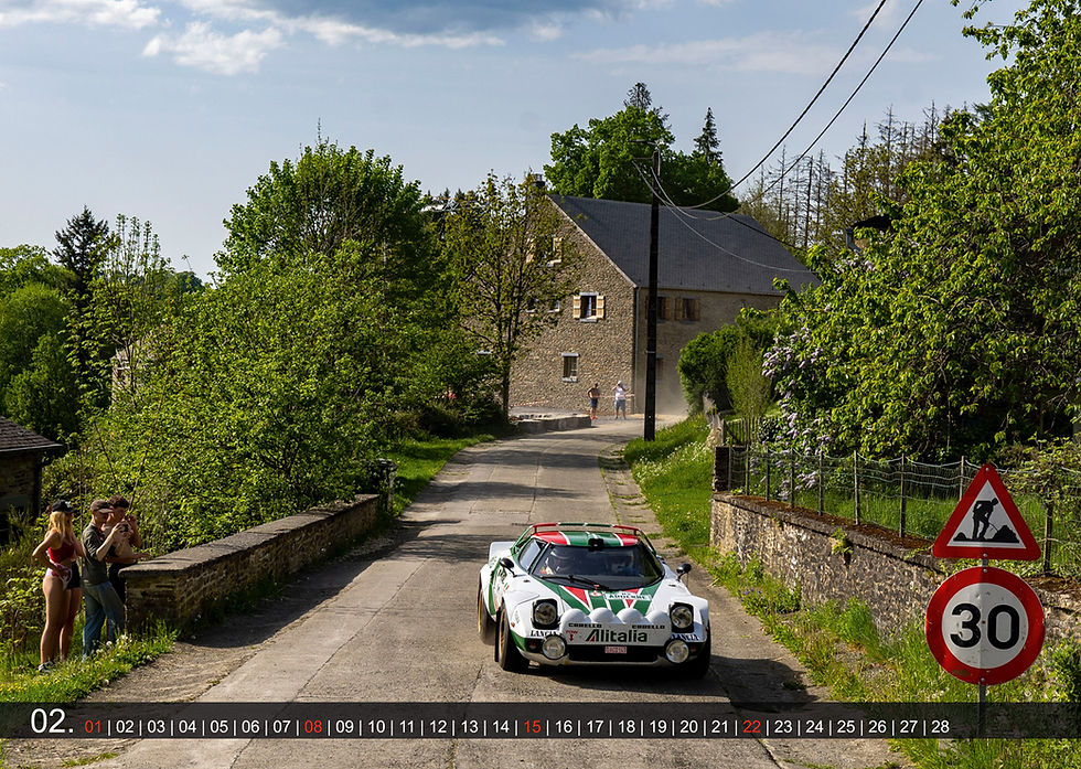 Miniaturbild: Lancia Rallye Kalender "bella macchina" 2026 - A3
