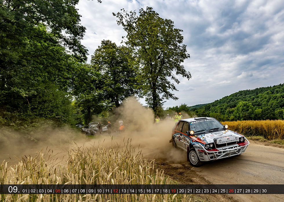 Miniaturbild: Lancia Rallye Kalender "bella macchina" 2027 - A3