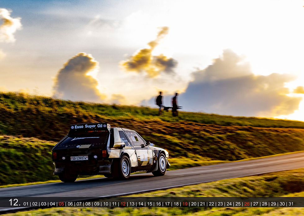 Miniaturbild: Lancia Rallye Kalender "bella macchina" 2027 - A3