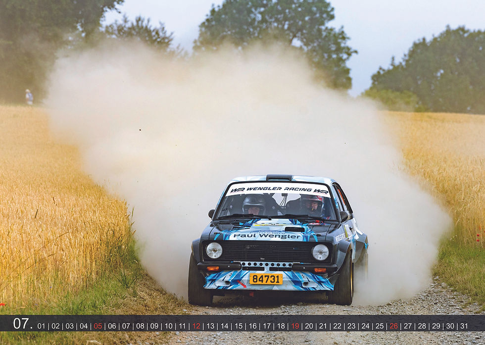 Miniaturbild: Ford Escort Rallye Kalender 2026