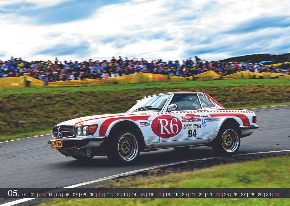Miniaturbild: Kalender Historic Rally Cars 2026 - A3