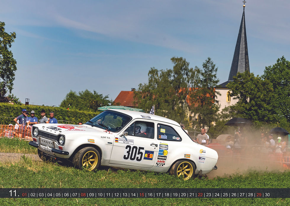 Miniaturbild: Ford Escort Rallye Kalender 2026