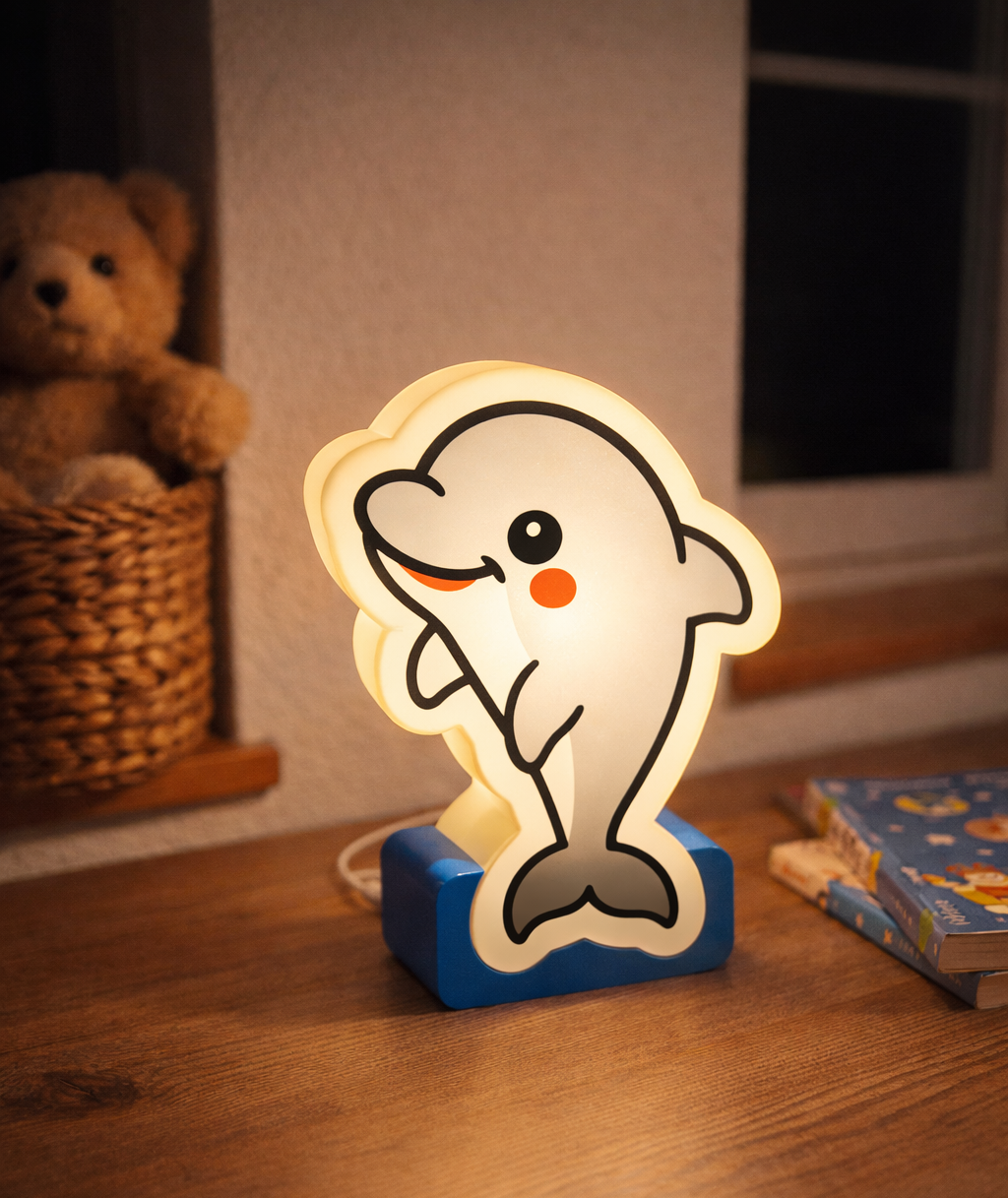 Delfin Leuchtbox