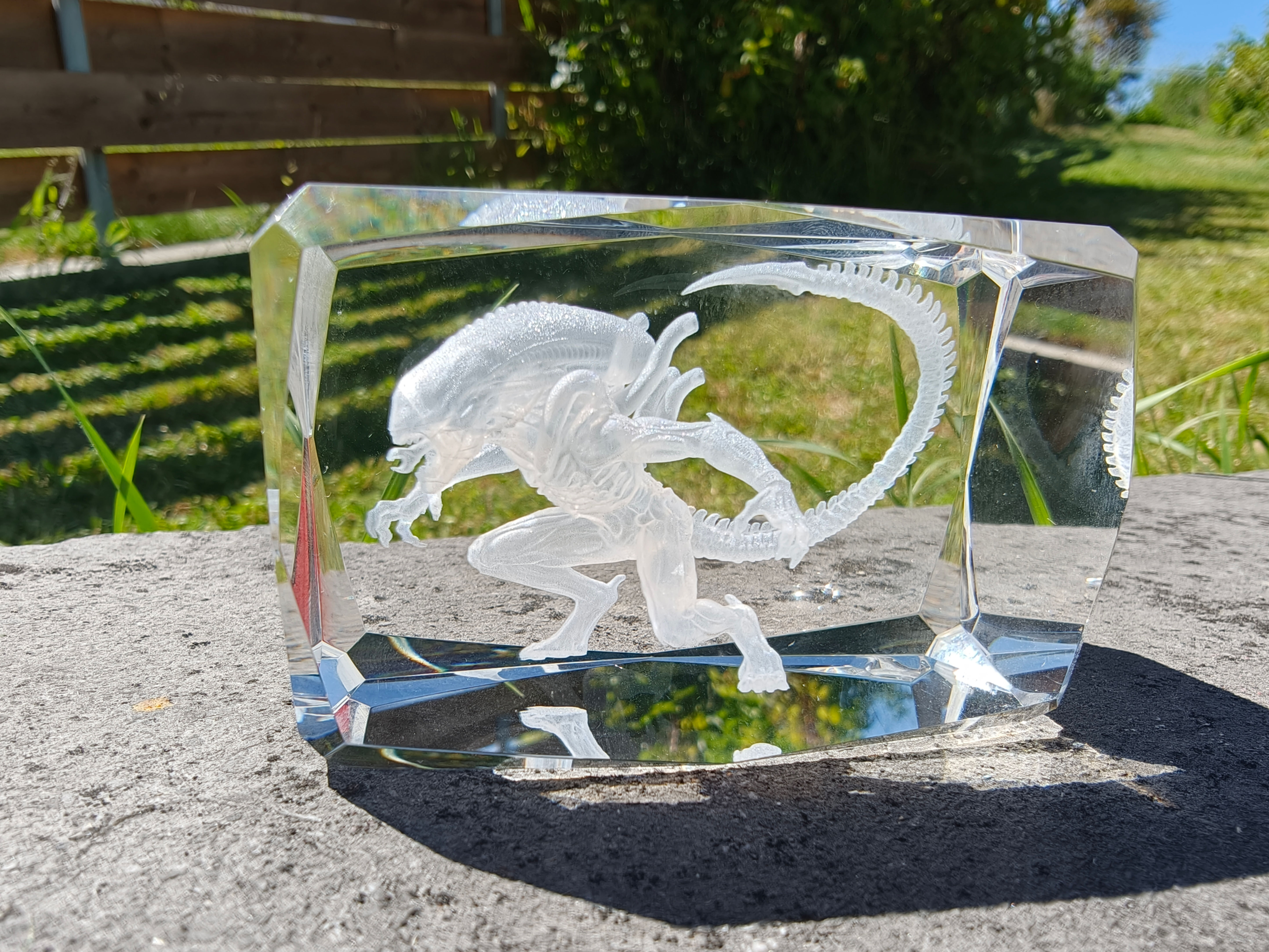 Alien Glasblock