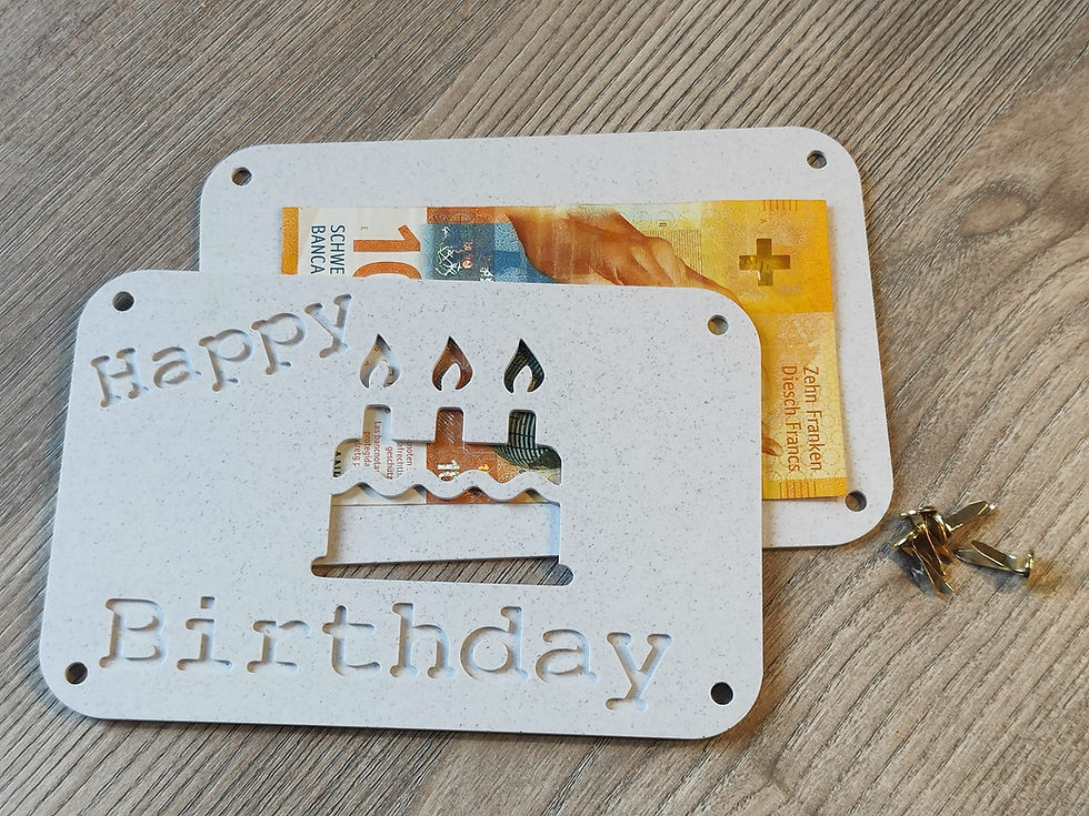 Miniaturbild: Geldgeschenk-Karte – Personalisierte Geschenkidee 